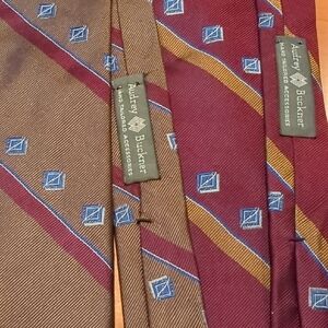 Audrey Buckner Striped Ties